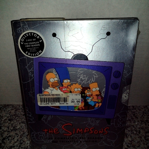The Simpson's (The Complete First Season) DVD Collector's Edit. SEALED NEW. - Picture 4 of 5